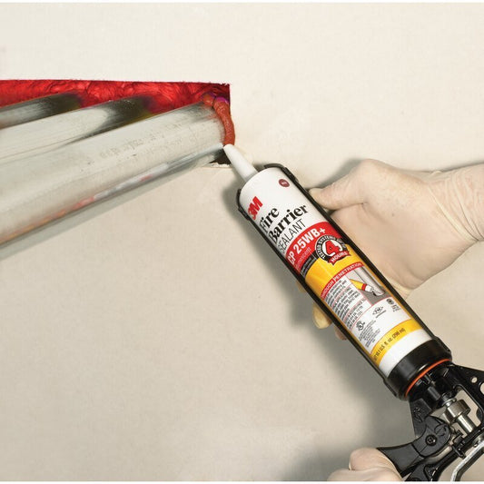 3M™ Fire Barrier Sealant CP 25WB+, Red, 20 fl oz Sausage Pack, 10/cases