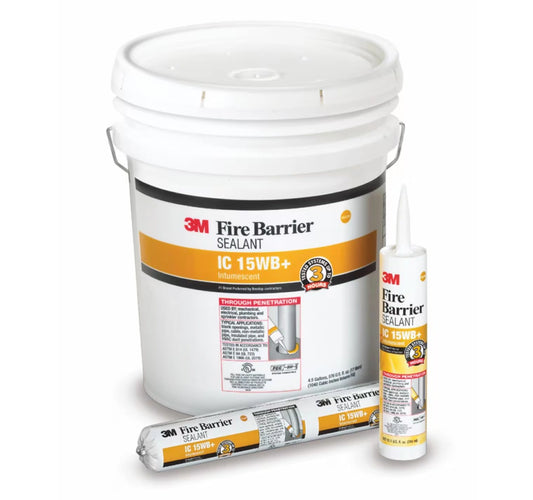 3M™ Fire Barrier Sealant IC 15WB+ – Yellow, 20 fl oz Sausage Pack