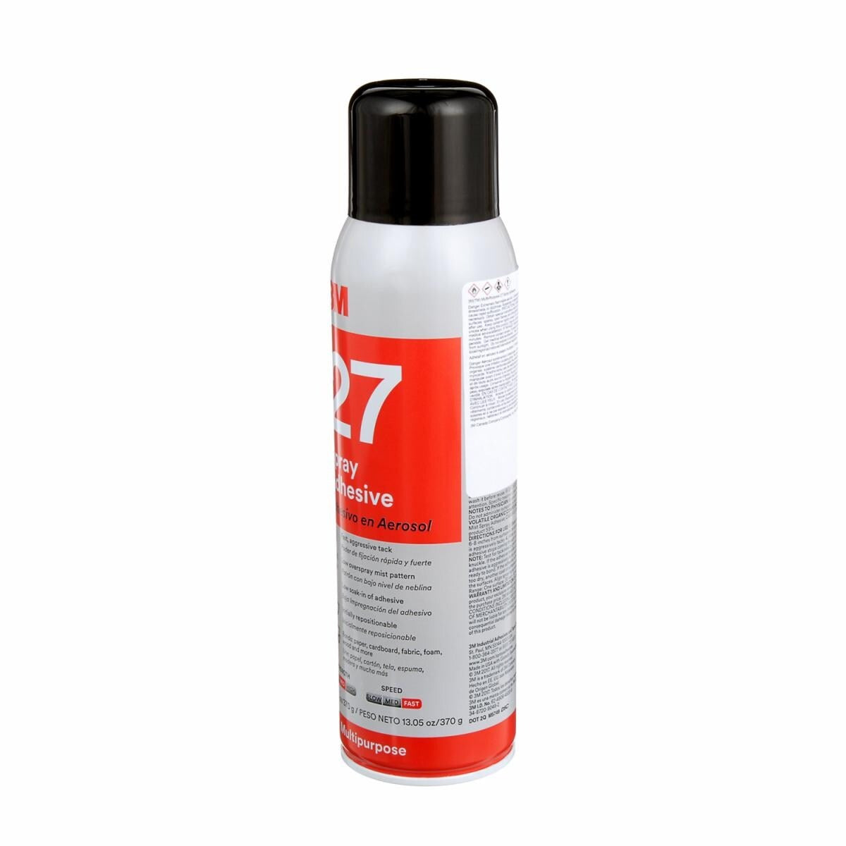 3M™ Multi-Purpose Spray Adhesive 27, Clear, 16 fl oz Can